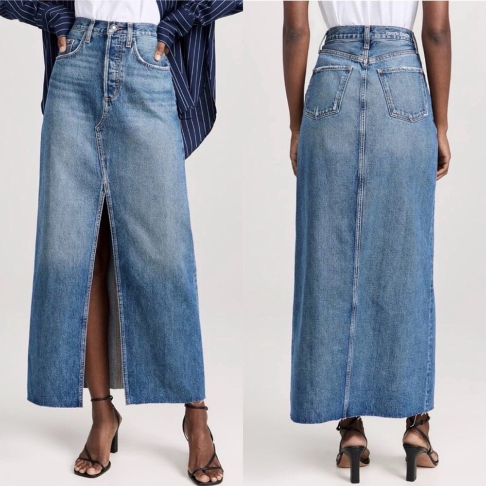 Favorite Daughter The Sadie High Rise A-Line Maxi Skirt - Camden - Size 28